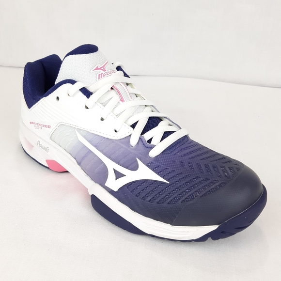 MIZUNO WAVE EXCEED TOUR 3 ALL COURT TENNIS SHOES - Picture 4 of 15